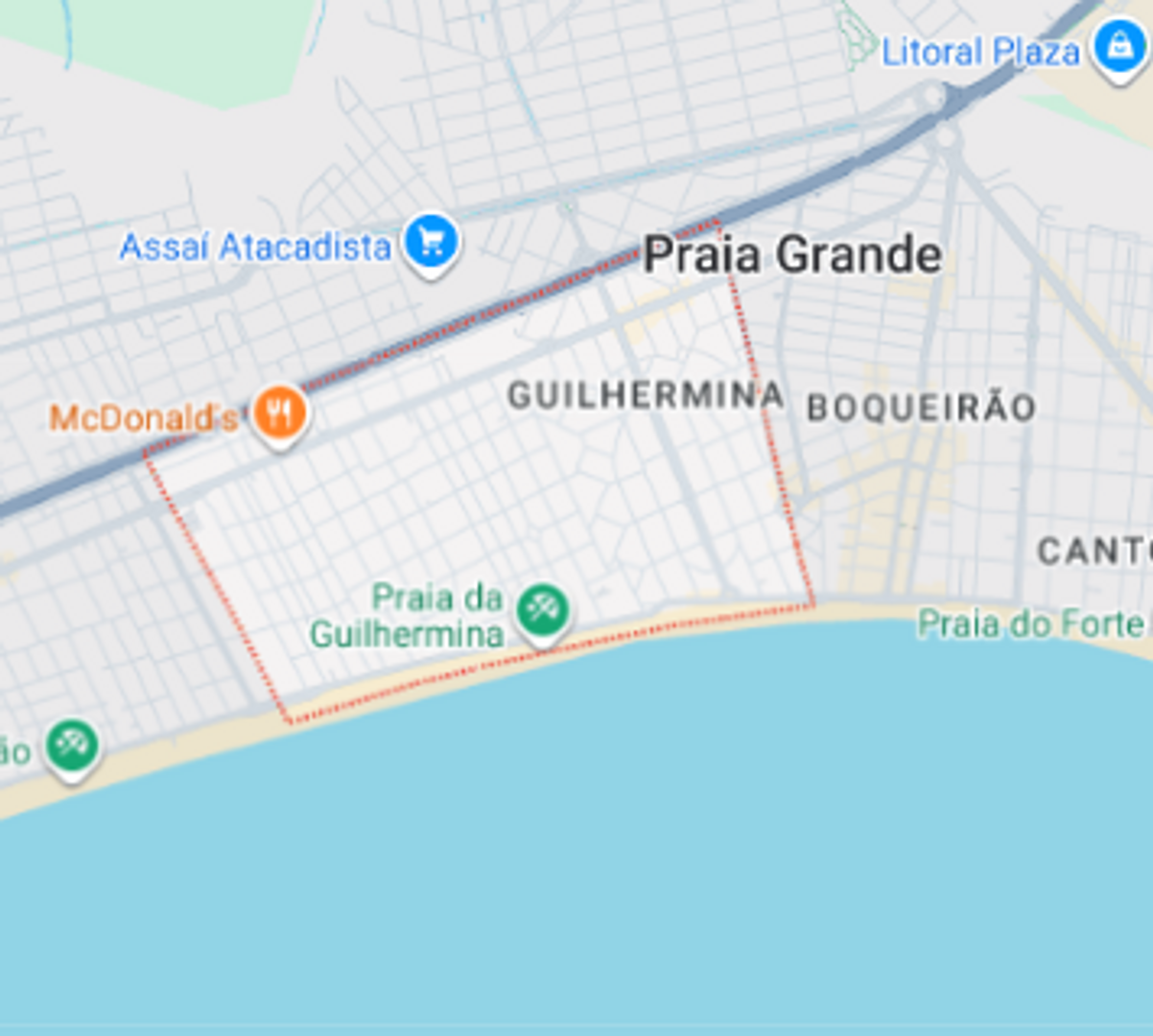 Mapa Guilhermina