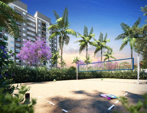 Quadra de Beach Tennis