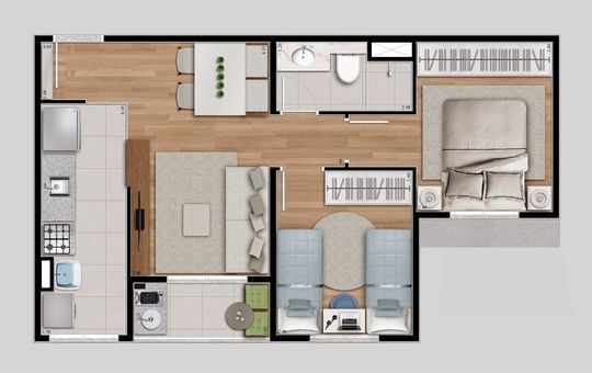 Planta Tipo B (Meio)