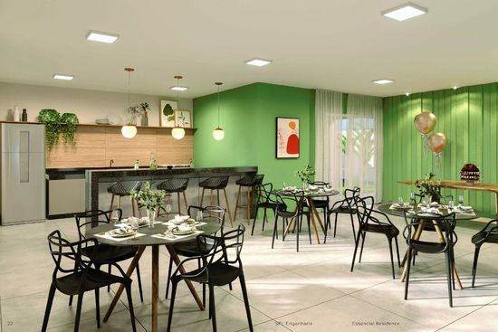 Salão de Festas - Essencial Residence