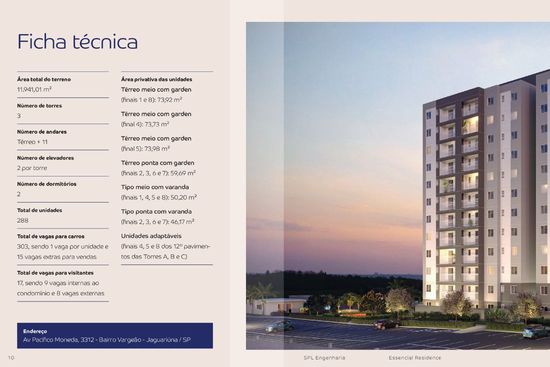Ficha Técnica - Essencial Residence