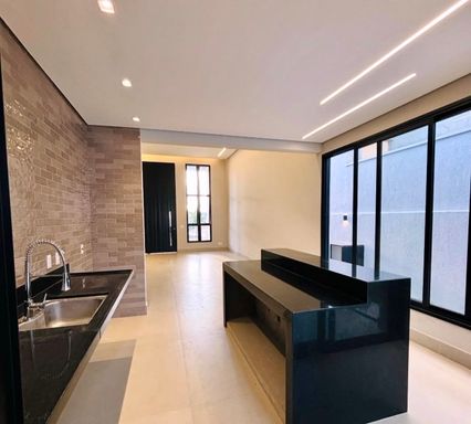 Cozinha integrada com ilha