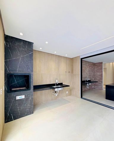 Gourmet com churrasqueira