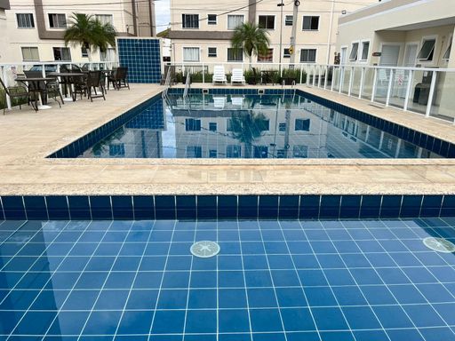 Apartamento de 2 quartos, sala e cozinha integradas em estilo americano, com infraestrutura de lazer completa e segurança 24 horas. Ideal para quem busca praticidade e conforto.