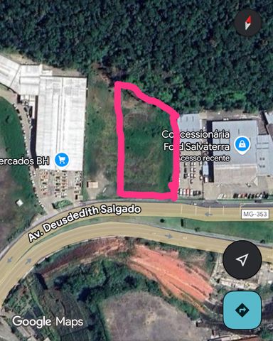 Terreno na Deusdedith Salgado entre Supermercado BH e Ford disponível para locação em Juiz de Fora/MG. 📍 Souza e Albano Serviços Imobiliários 📞 (32) 99829-7059 🧾 CNPJ: 53.373.878/0001-39