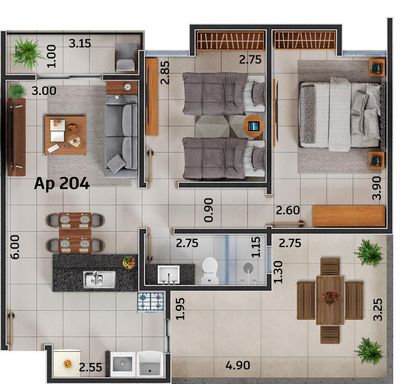 Apartamento novo na planta com 2 quartos no Bom Jardim – a partir de R$ 229.900
📍 Rua Luiz Fávero, s/n – Bom Jardim – Muriaé/MG
Souza e Albano Serviços Imobiliários
📞 (32) 99829-7059 | CNPJ: 53.373.878/0001-39