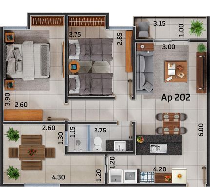 Apartamento novo na planta com 2 quartos no Bom Jardim – a partir de R$ 229.900
📍 Rua Luiz Fávero, s/n – Bom Jardim – Muriaé/MG
Souza e Albano Serviços Imobiliários
📞 (32) 99829-7059 | CNPJ: 53.373.878/0001-39