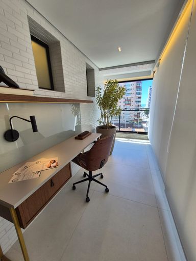 Decorado disponível para visita. A unidade será entregue conforme memorial descritivo.