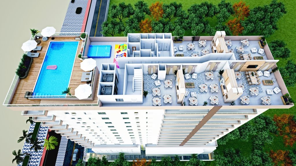 Apartamento em Jardim Imperador, Praia Grande-SP a partir de R$ 602.000