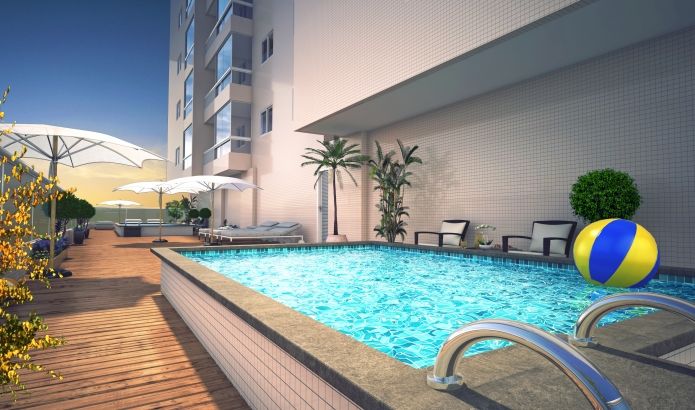Apartamento em Guilhermina, Praia Grande-SP a partir de R$ 579.377