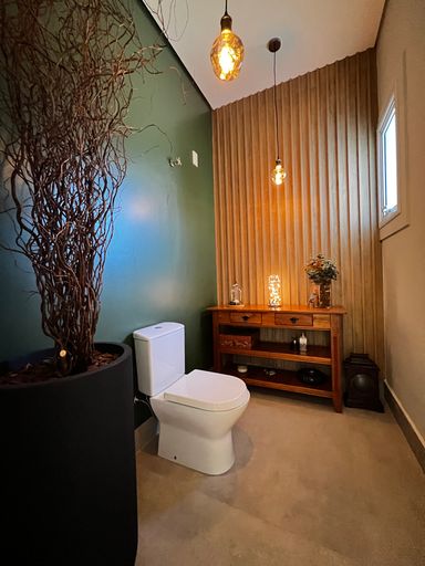 Lavabo da Casa à venda no Condomínio Helvétia Park, em Indaiatuba-SP