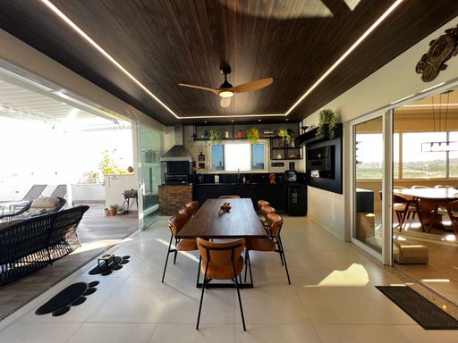 Área Gourmet da Casa à venda no Condomínio Helvétia Park, em Indaiatuba-SP