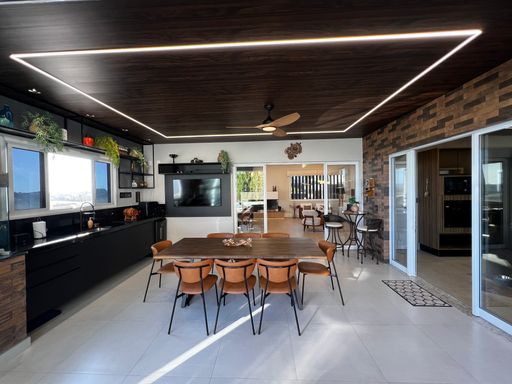 Área Gourmet da Casa à venda no Condomínio Helvétia Park, em Indaiatuba-SP