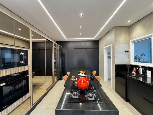 Cozinha da Casa à venda no Condomínio Helvétia Park, em Indaiatuba-SP