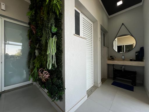 Banheiro externo da Casa à venda no Condomínio Helvétia Park, em Indaiatuba-SP