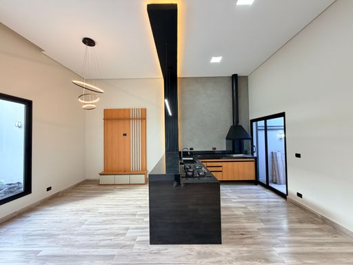 Sala e cozinha