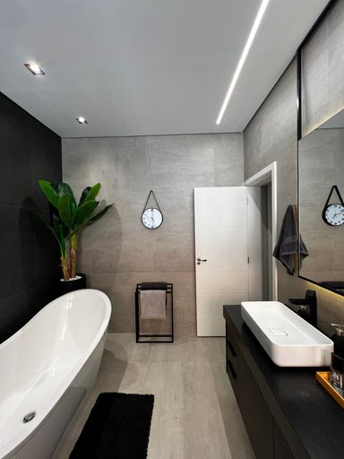 Banheiro Suíte Master da Casa à venda no Condomínio Helvétia Park, em Indaiatuba-SP