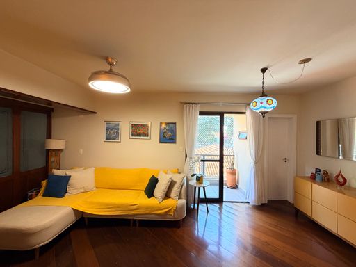 Sala do apartamento