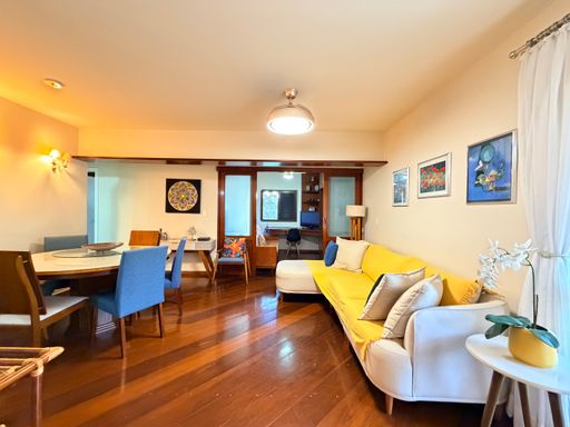Sala do apartamento