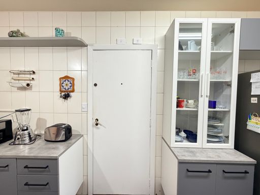 Entrada de serviço do apartamento