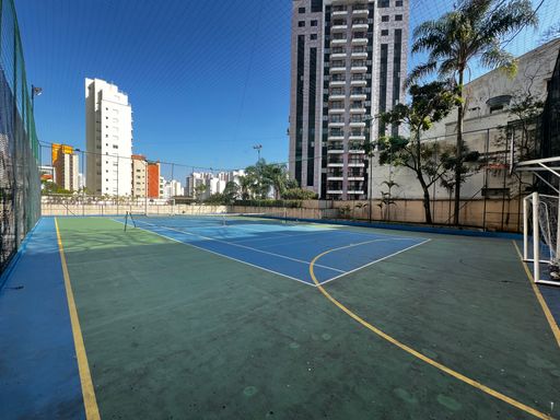 Quadra Poliesportiva do Edifício Solar das Palmeiras, na Vila Mariana, em São Paulo