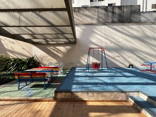 Playgroung do Edifício Solar das Palmeiras, na Vila Mariana, em São Paulo