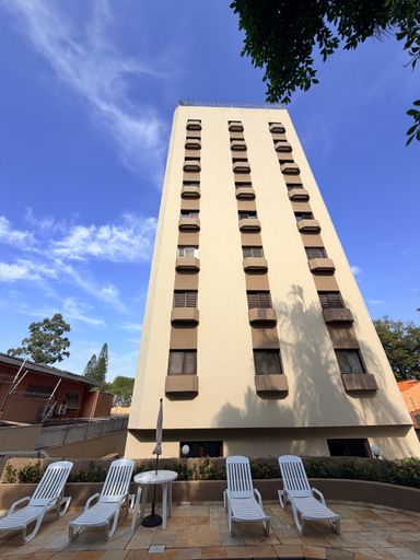 Fachada lateral do prédio