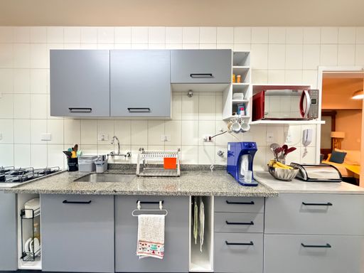 Cozinha do apartamento