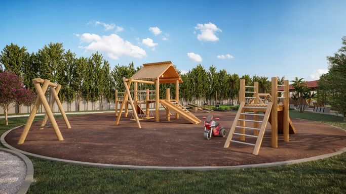 Área comum do Smart City, em Salto-SP