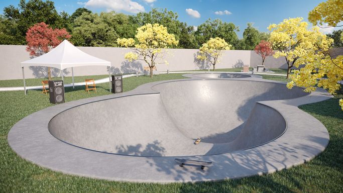 Área comum do Smart City, em Salto-SP