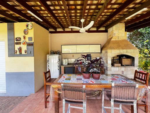 Área Gourmet da casa à venda no condomínio Monte Belo, em Salto-SP