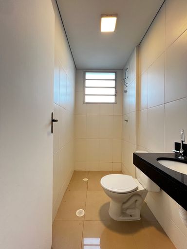 Banheiro do apartamento garden à venda do Solar dos Sabiás, em Salto-SP