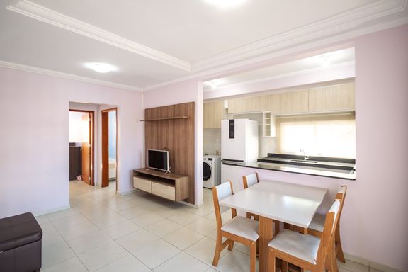 Sala do apartamento à venda no Edifício Matisse, em Salto/SP