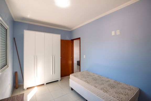 Dormitório do apartamento à venda no Edifício Matisse, em Salto/SP