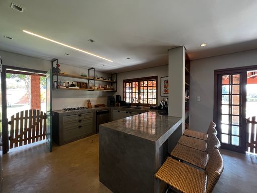 Cozinha Casa Sede do Haras à venda no Condomínio Santa Filomena, em Salto/SP
