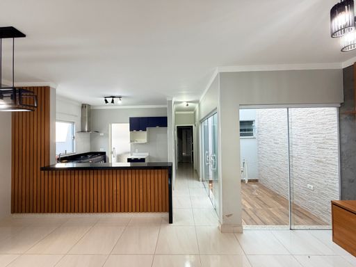 Sala + Cozinha + Jardim de Inverno