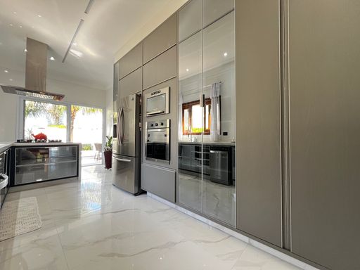 Cozinha da Casa à venda no Condomínio Helvetia Park, em Indaiatuba-SP