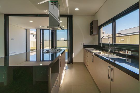 Cozinha da casa à venda no Villas do Golf, em Itu/SP