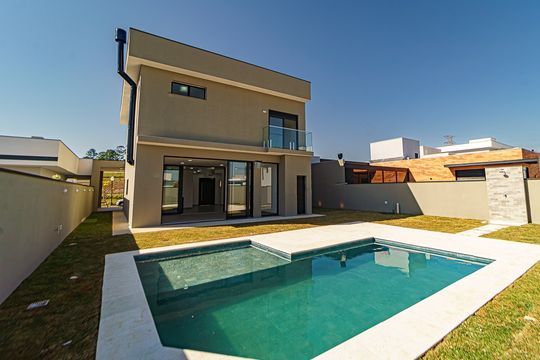 Piscina da casa à venda no Villas do Golf, em Itu/SP
