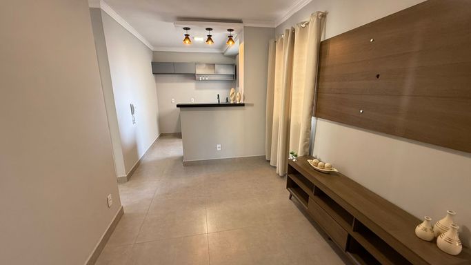 Sala do apartamento à venda no Residencial Mont Serrat, em Salto/SP