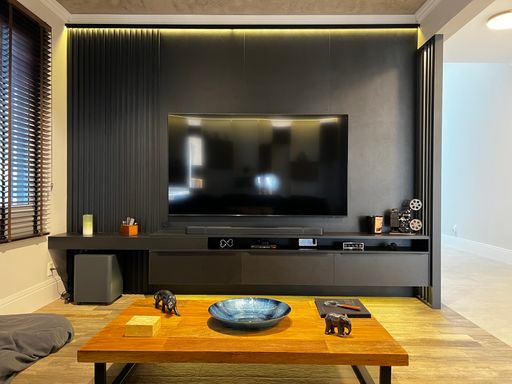 Sala de Cinema da Casa à venda no Condomínio Helvétia Park, em Indaiatuba-SP