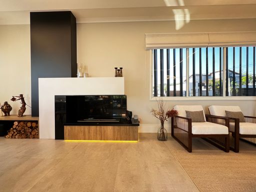 Lareira da Casa à venda no Condomínio Helvétia Park, em Indaiatuba-SP