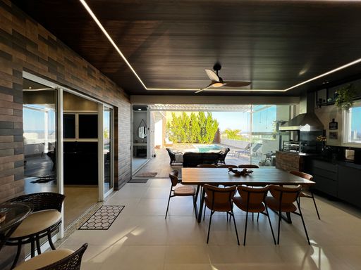 Área Gourmet da Casa à venda no Condomínio Helvétia Park, em Indaiatuba-SP