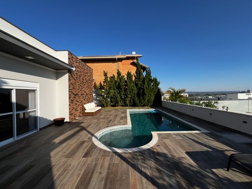 Quintal da Casa à venda no Condomínio Helvétia Park, em Indaiatuba-SP