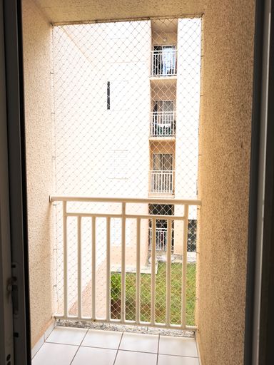 Sacada do apartamento à venda no Residencial Galena, em Salto/SP