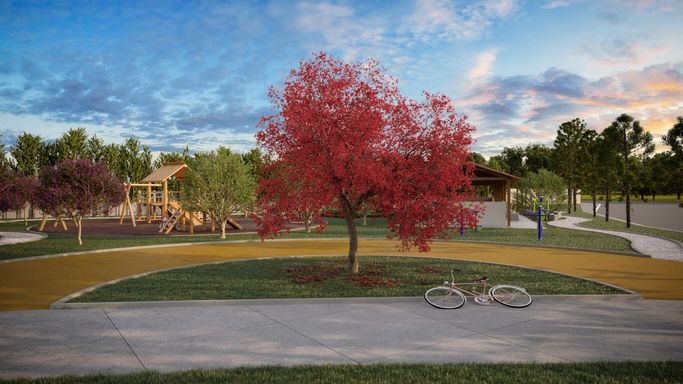 Área comum do Smart City, em Salto-SP