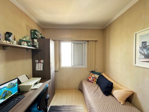 Dormitório 1 do apartamento do Edifício Moutonnée Residence