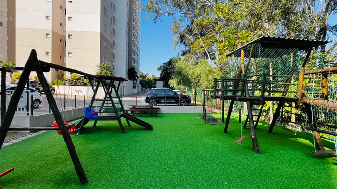 Playground do Jardim dos Taperás, em Salto-SP