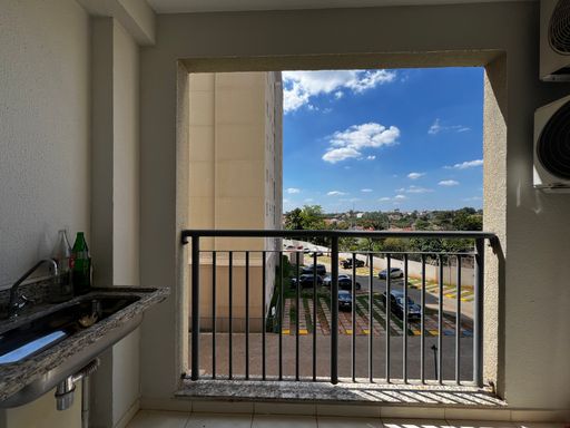 Sacada do apartamento à venda no Ilha do Mediterrâneo, em Itu-SP