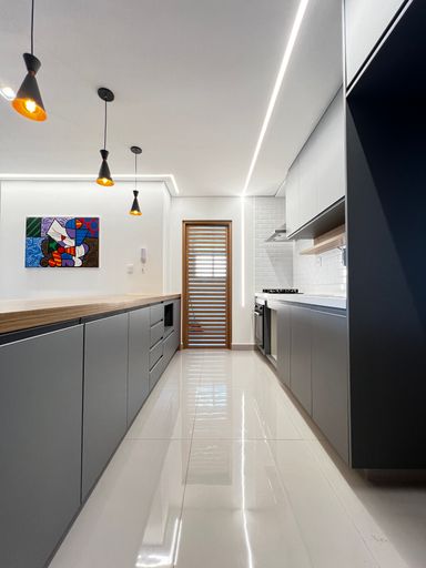 Cozinha do apartamento à venda no Ilha do Mediterrâneo, em Itu-SP